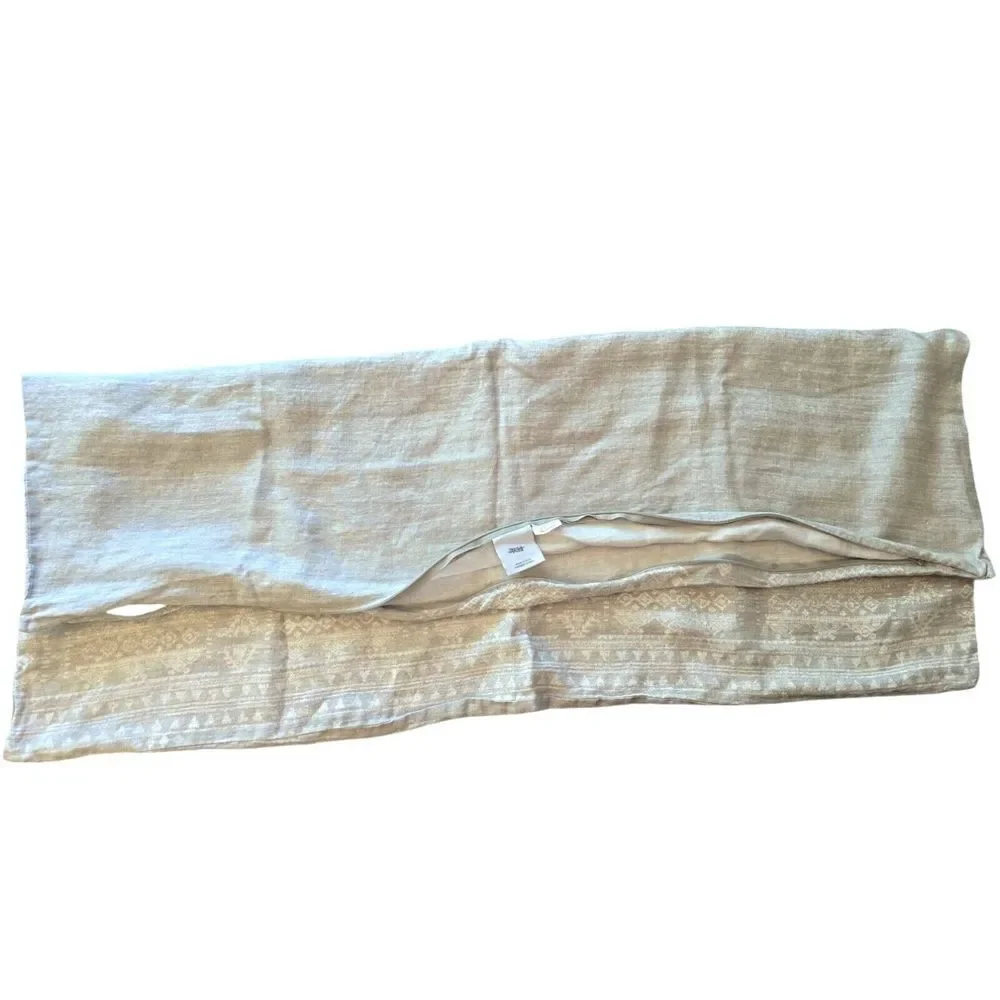 Restoration Hardware Linen GOA Sham For King Lounger Oversized Pillow Cover Sham